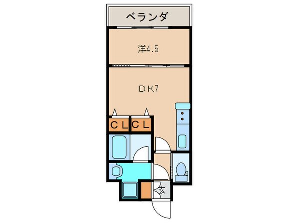 プレジオ西宮の物件間取画像